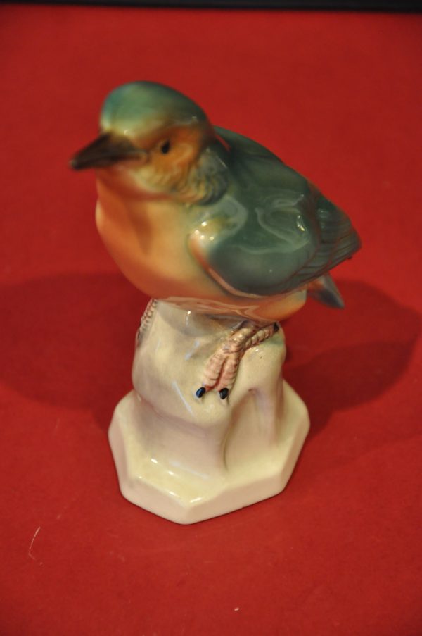 Figurine de Martin-Pêcheur en Porcelaine de Bavière (?) – Image 5