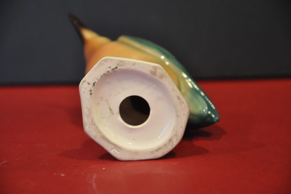 Figurine de Martin-Pêcheur en Porcelaine de Bavière (?) – Image 4