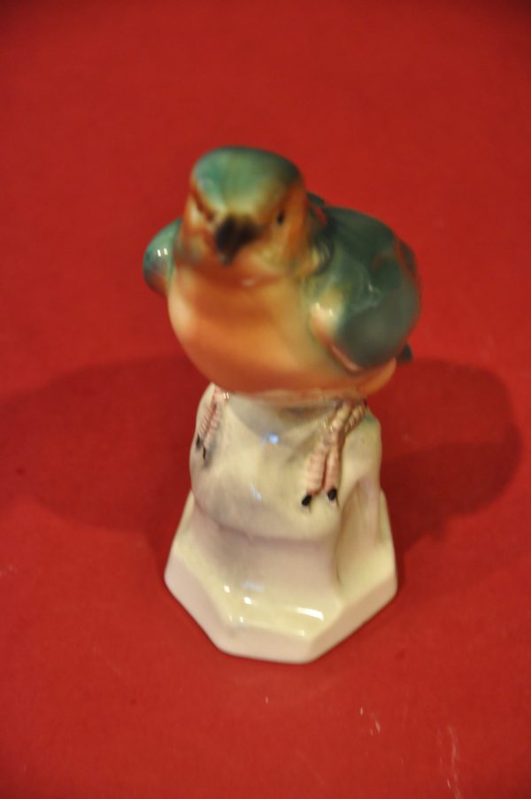 Figurine de Martin-Pêcheur en Porcelaine de Bavière (?) – Image 3