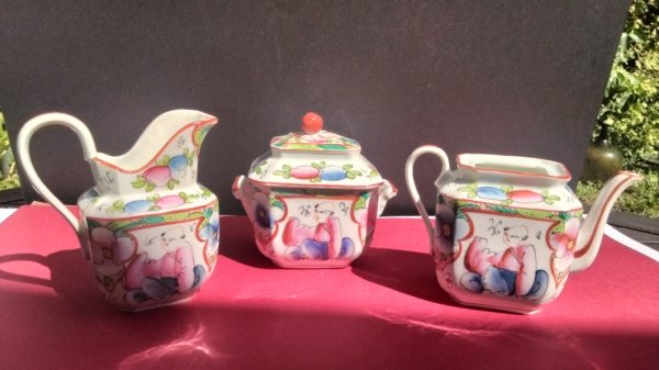 Porcelaine de Bayeux Ensemble à thé