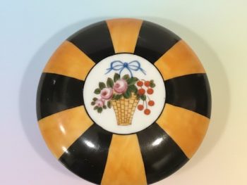 Bonbonnière en Porcelaine de Limoges – Art déco