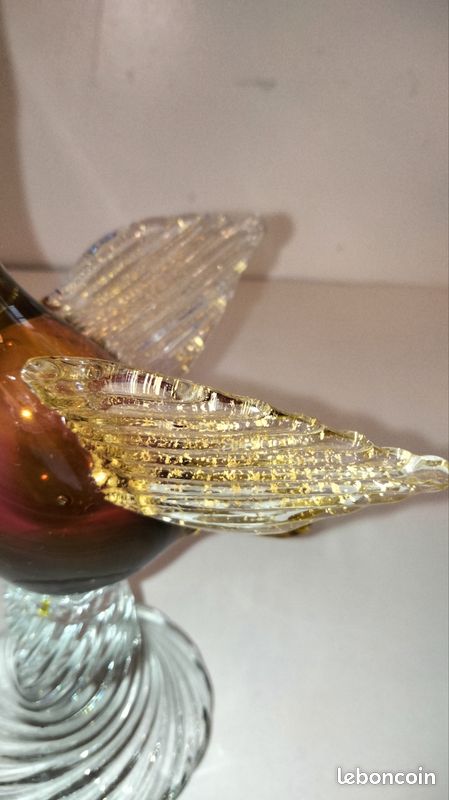 Sculpture Canard Vintage en verre de Murano – Image 5